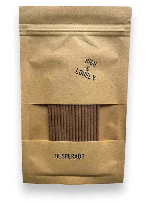 front of High & Lonely Desperado Incense