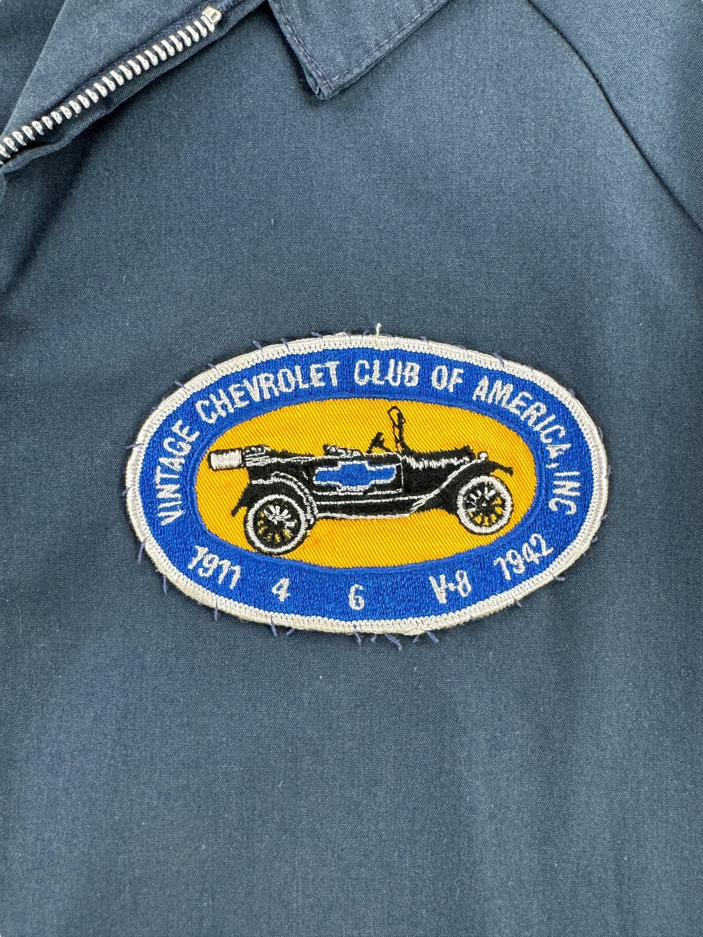 Patch on Vintage Car Club Jacket SZ L