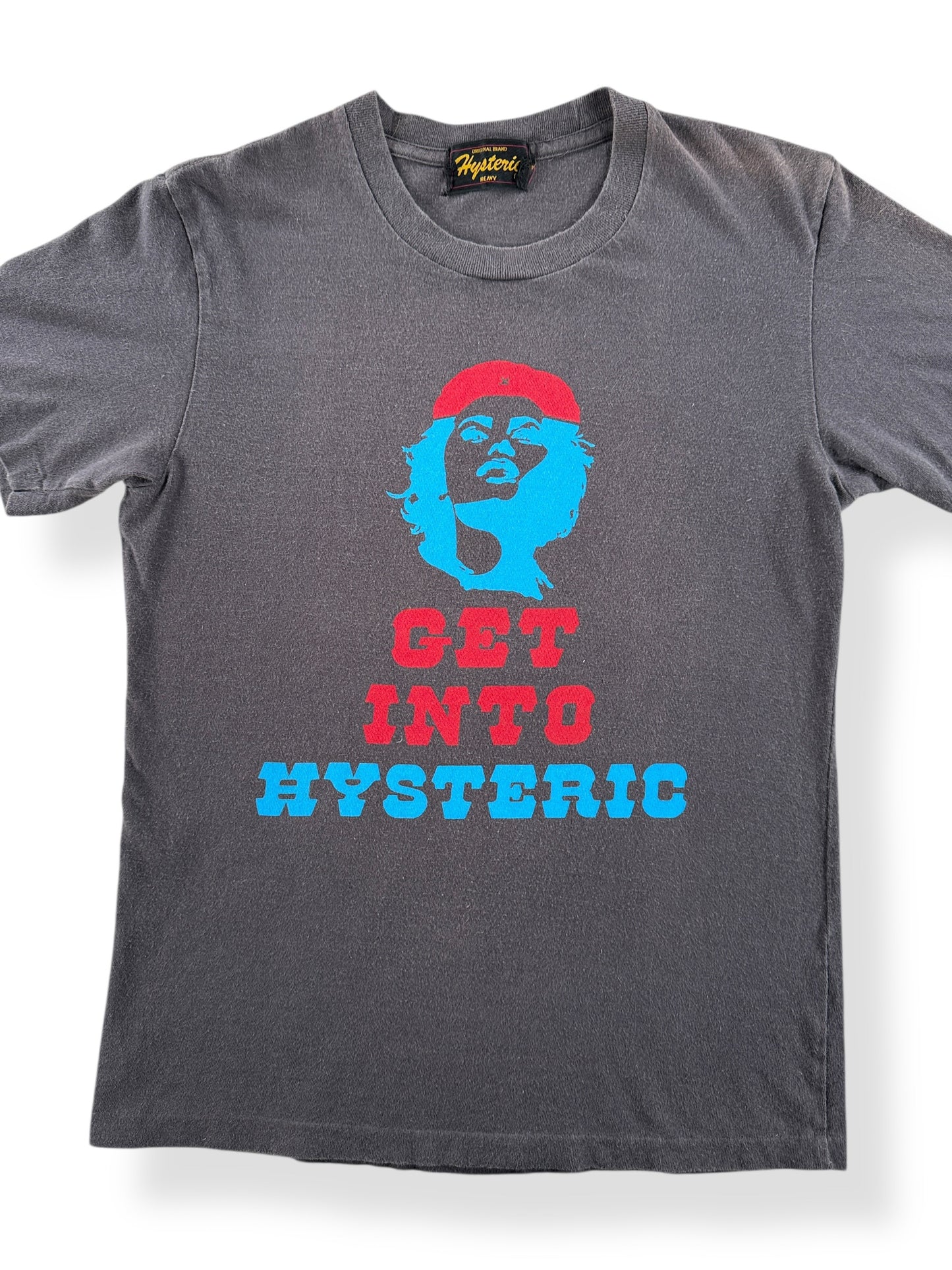 Front Close Up of Vintage Hysteric Tee SZ S