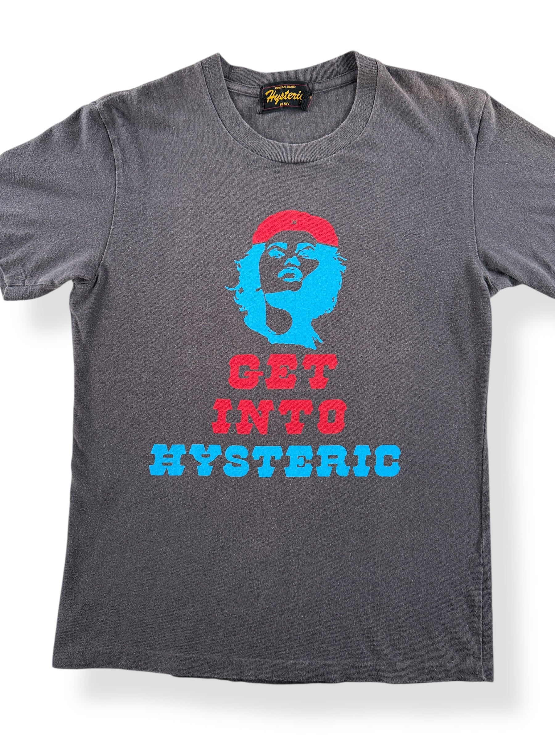 Front Close Up of Vintage Hysteric Tee SZ S