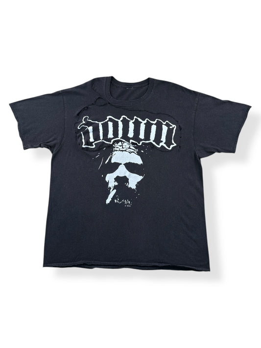 Front of Down Smoking Jesus 2007 Thrasher Tee SZ XL