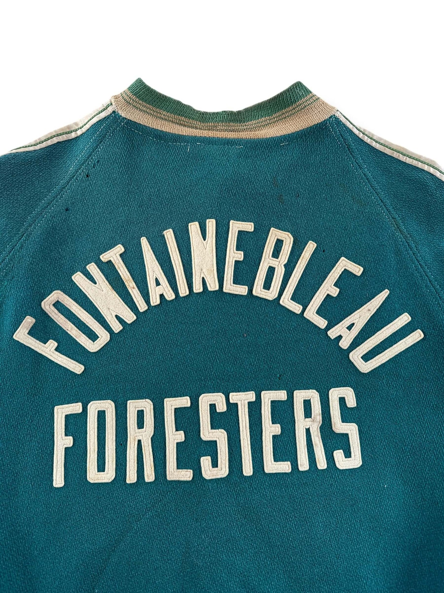 Vintage 1952 Fontainebleau Foresters Varsity Jacket SZ M