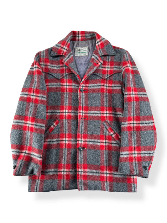 Front of Vintage H Bar C Wool Jacket SZ M AS IS