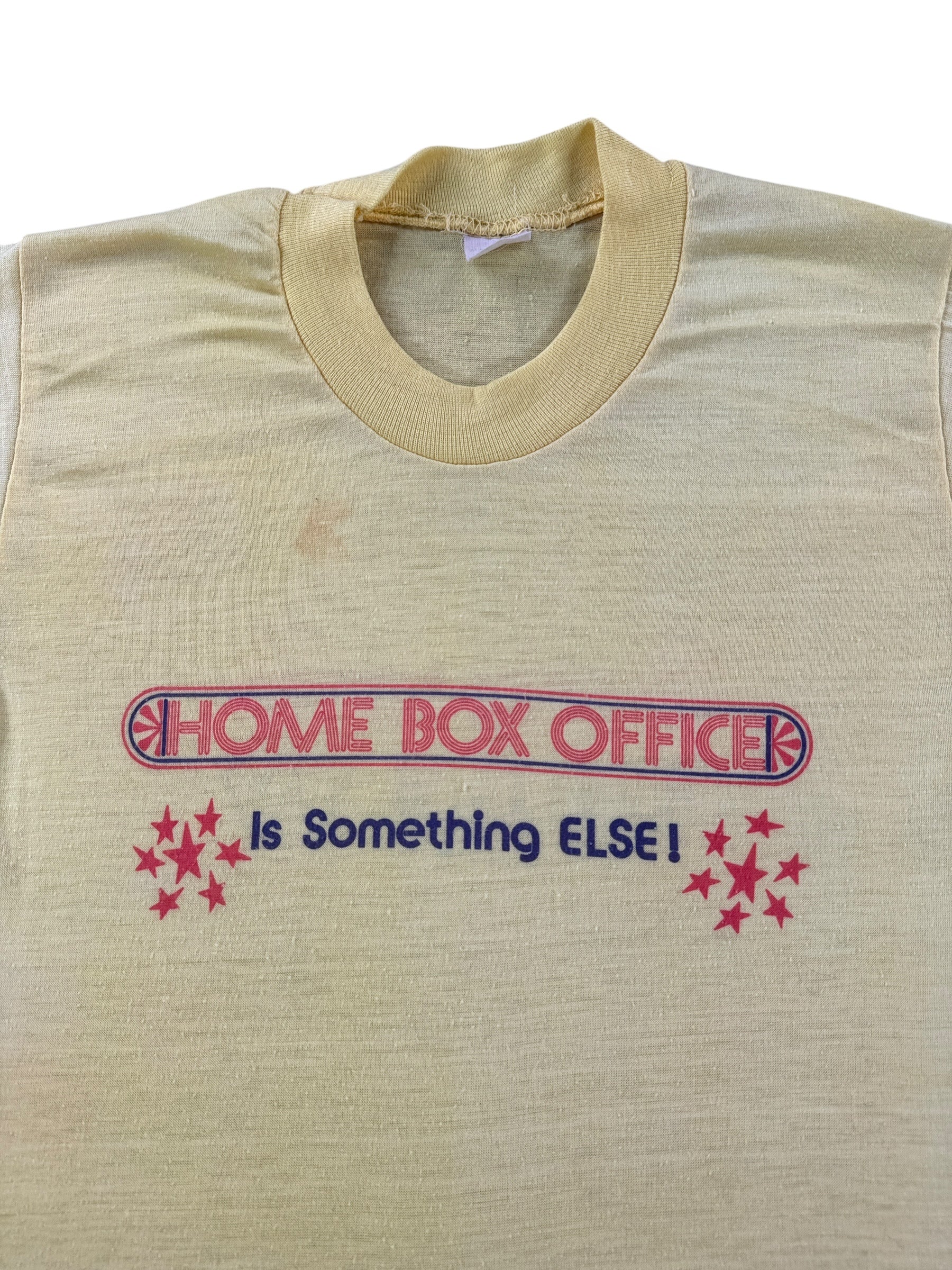 Graphic of Vintage HBO Home Box Office Tee SZ M (Fits XS)
