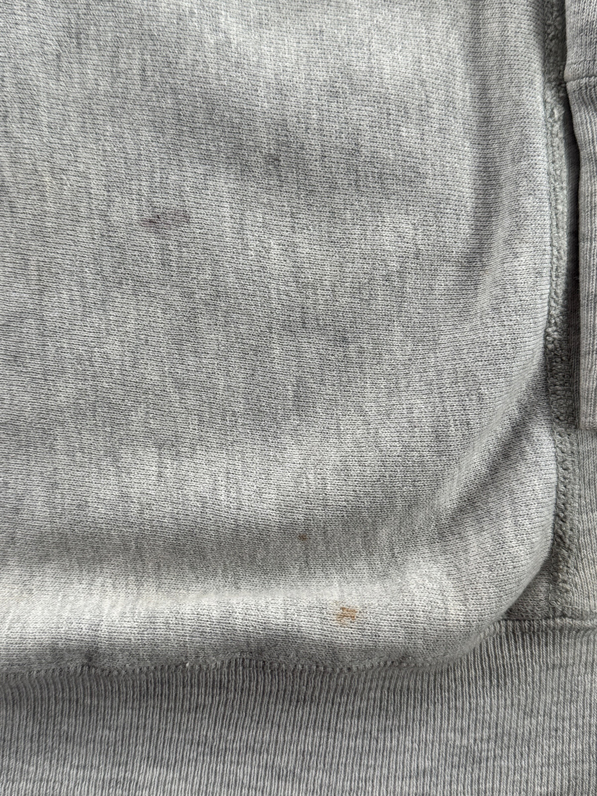 Stains on Vintage Colgate Champion Reverse Weave Crewneck SZ XL (Fits L)