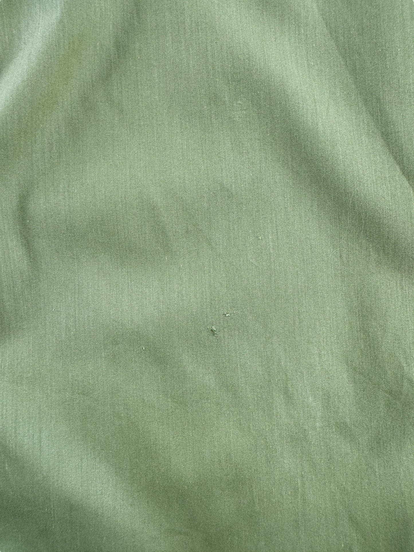 Small Holes on Vintage Green Button Up Shirt SZ M