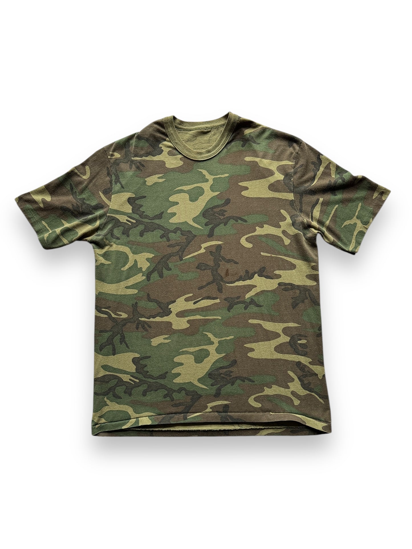 front of Vintage Camo Tee SZ L