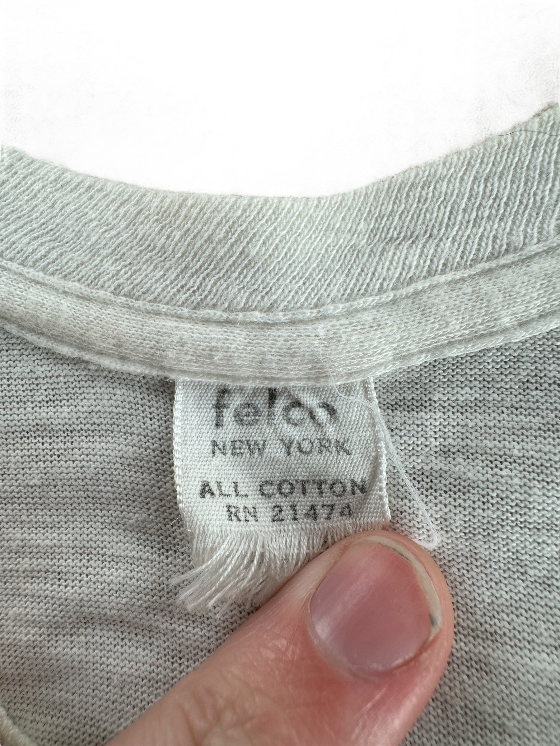 Tag on Vintage Army Japan Camp Tee SZ XXS