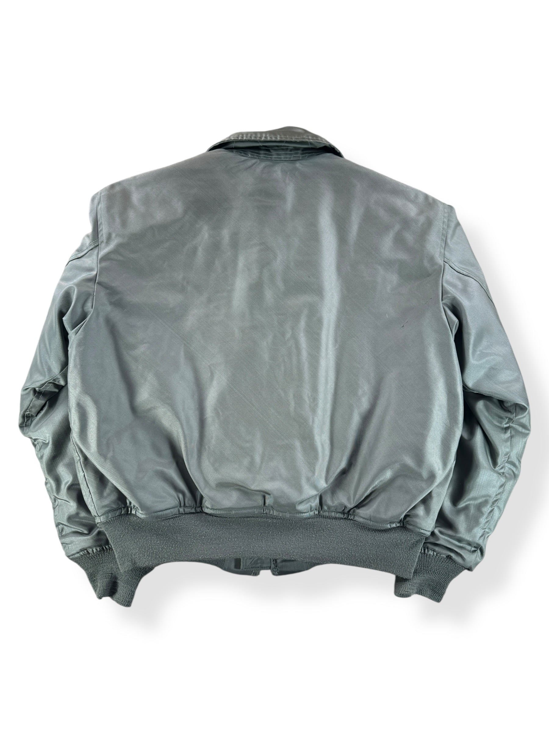 Back of Vintage CWU-45 Flight Jacket SZ L