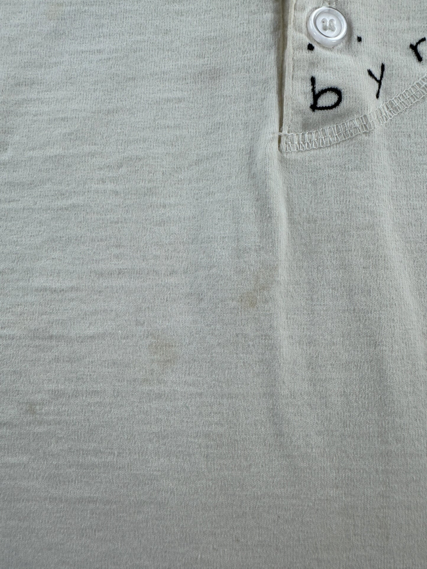 Stain on Vintage Byrkit Long Sleeve Shirt SZ S