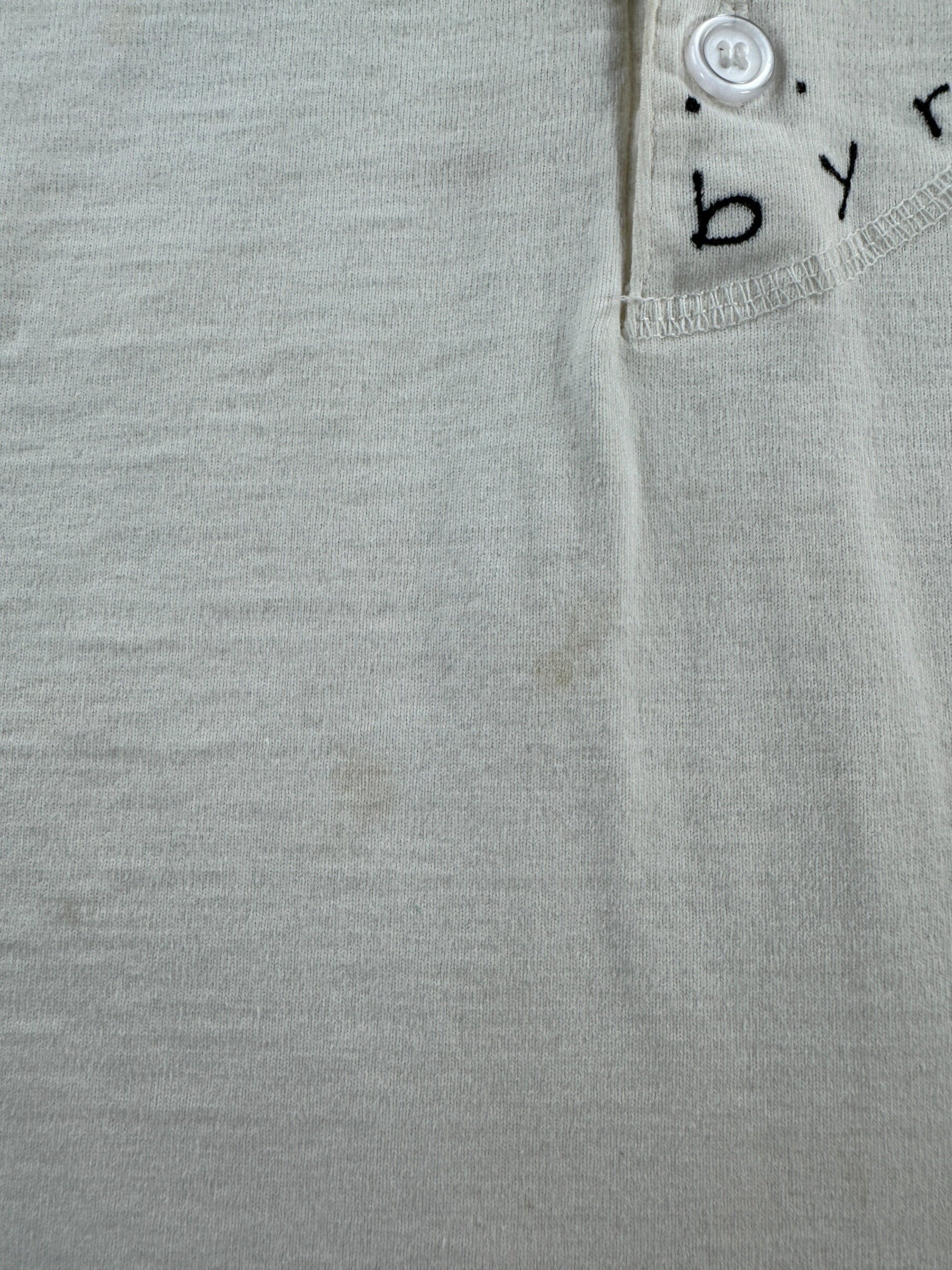 Stain on Vintage Byrkit Long Sleeve Shirt SZ S