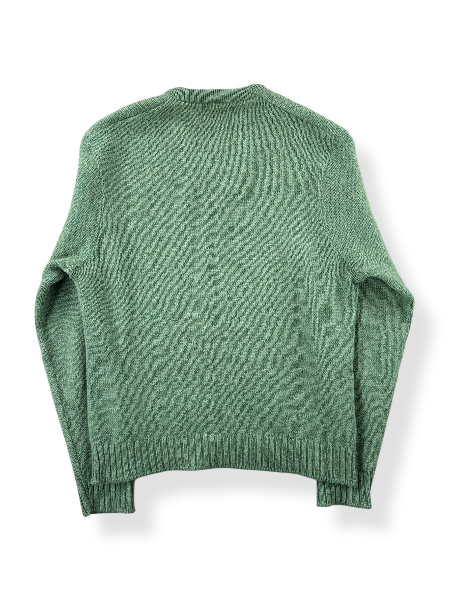 Back of Vintage Jantzen Scotch Tumbler V Neck Sweater SZ M