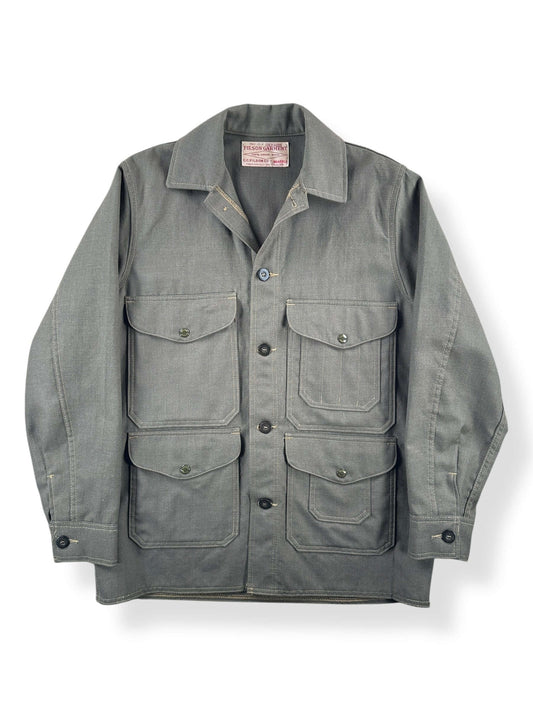 Front of Filson 1897 Collection Repro Forestry Cloth Cruiser Jacket SZ L