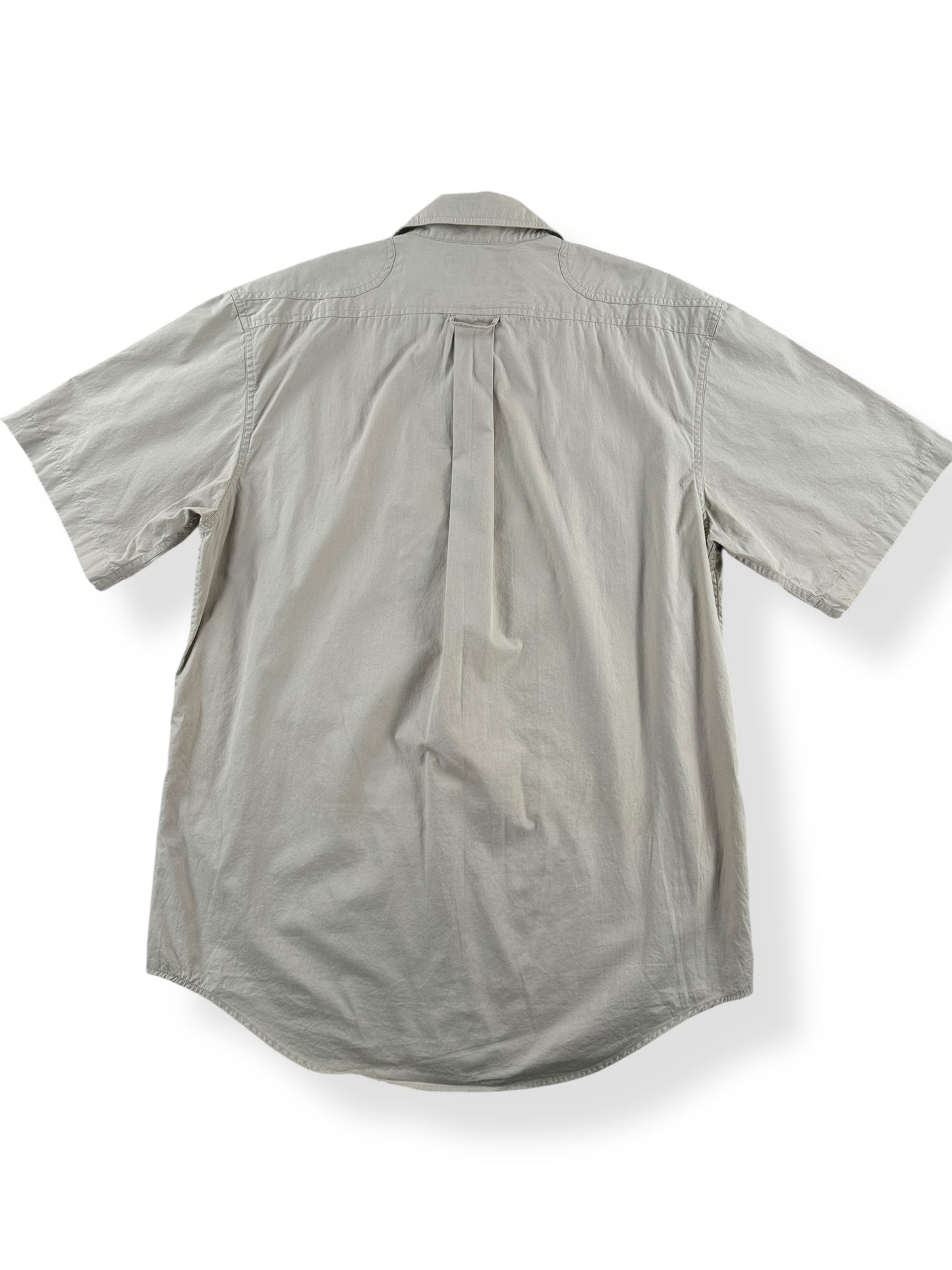 Back of Filson Short Sleeve Shooting Shirt SZ M