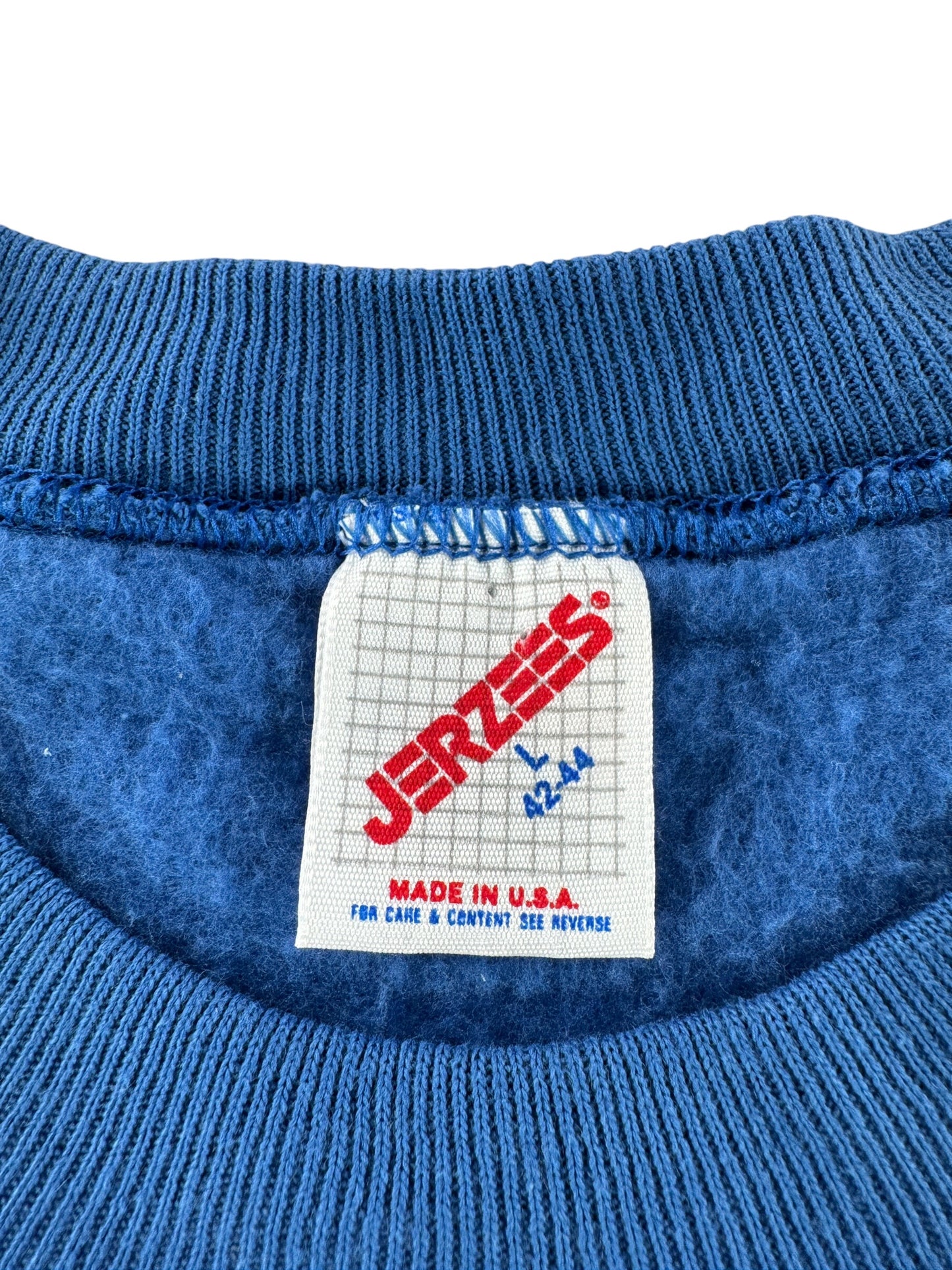 Tag on Vintage NOS Seahawks Steve Largent #80 Crewneck SZ L (Fits M)