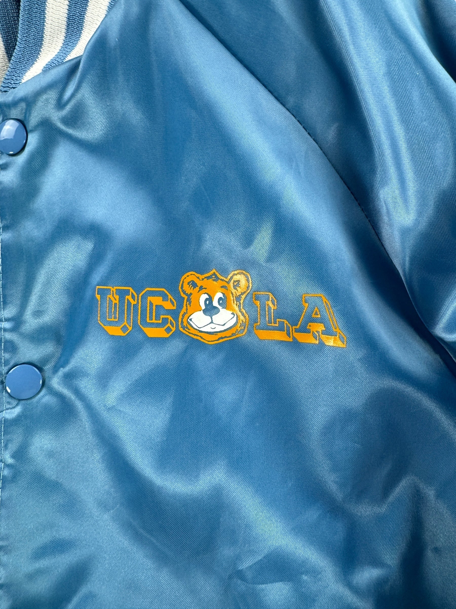 Graphic of Vintage Kids UCLA Bruins Chalk Line Jacket SZ 14/16