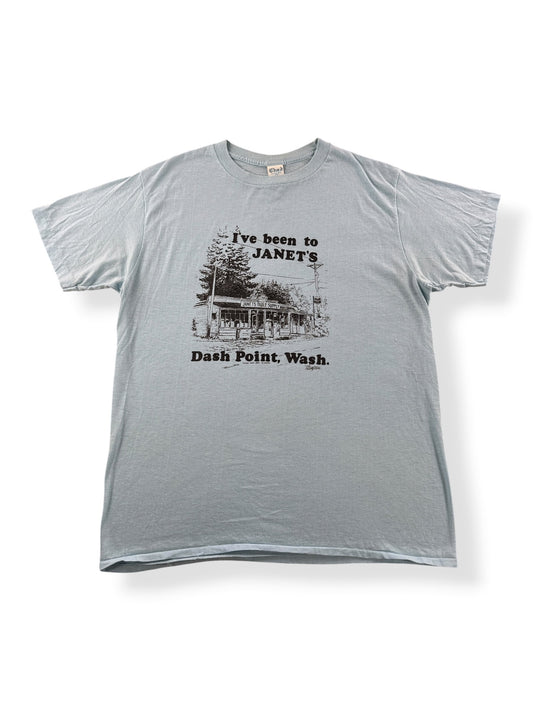 Front of Vintage Janet's Dash Point WA Tee SZ XL (Fits M)
