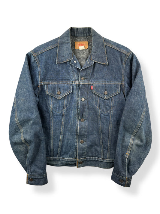 Front of Vintage Levis Blanket Lined Type III Jacket SZ 44