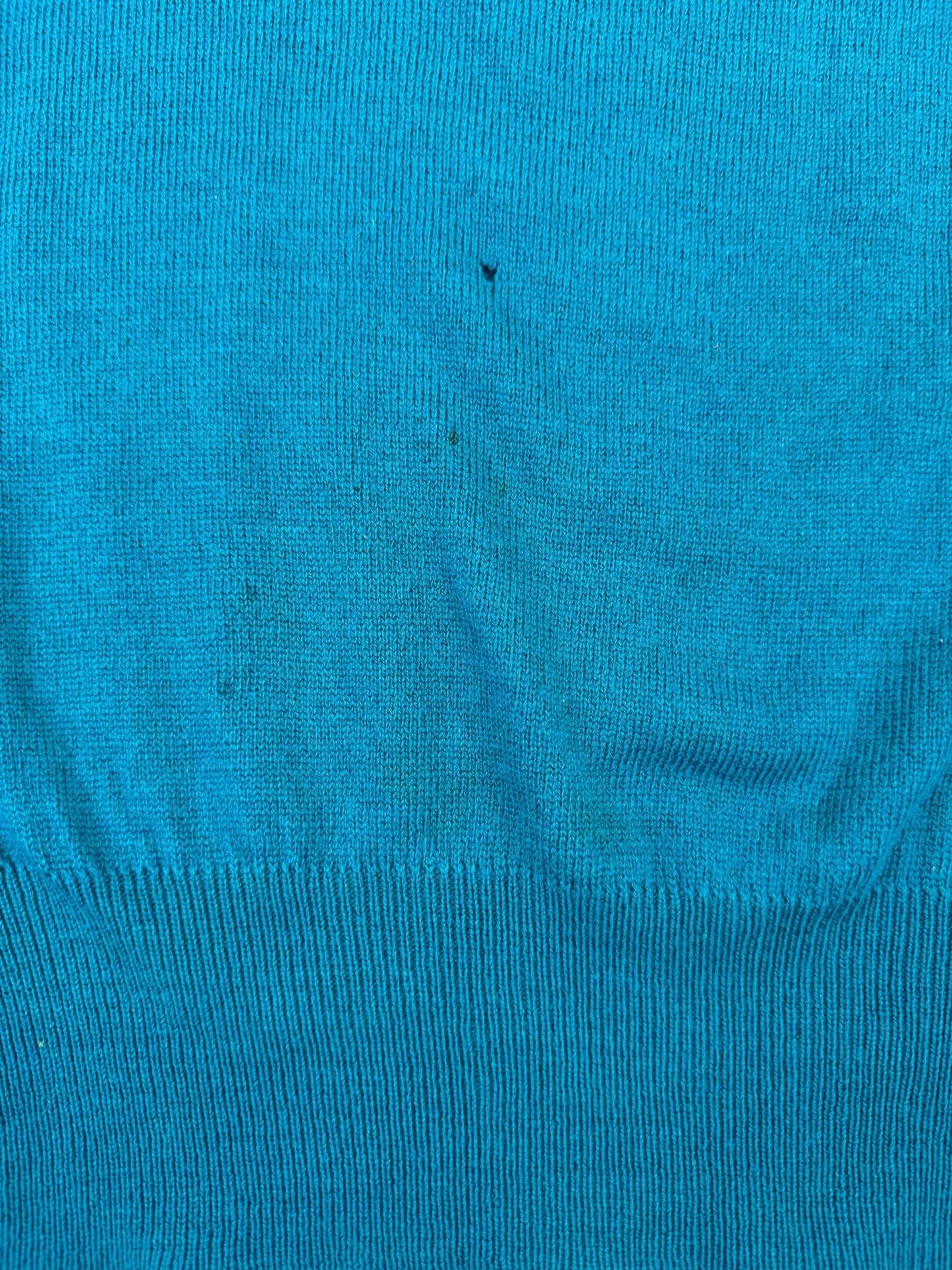 Hole and stains of 1950s Jantzen Sweater M