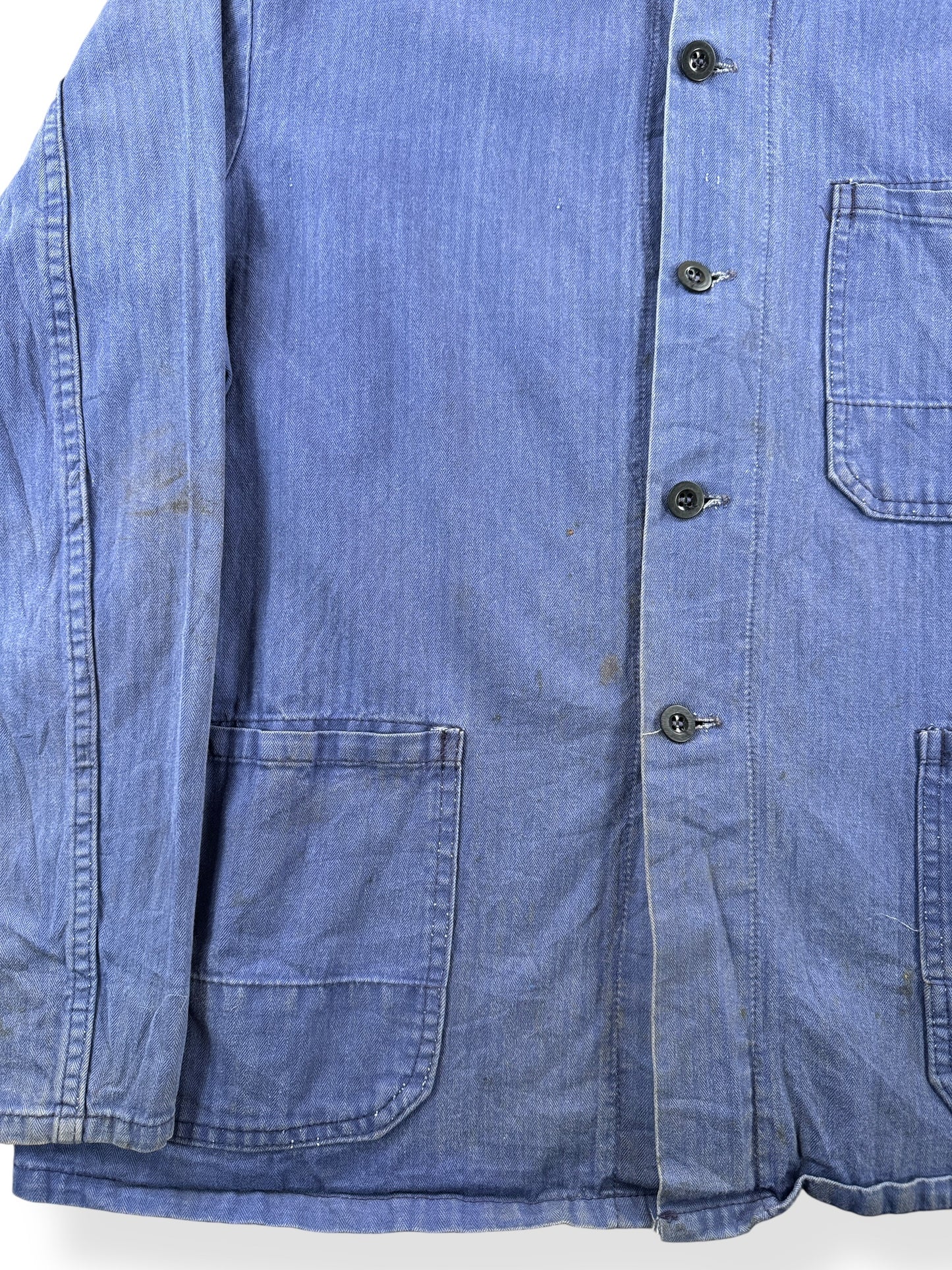 Wear on Vintage Steinhofel HBT French Chore Coat SZ L