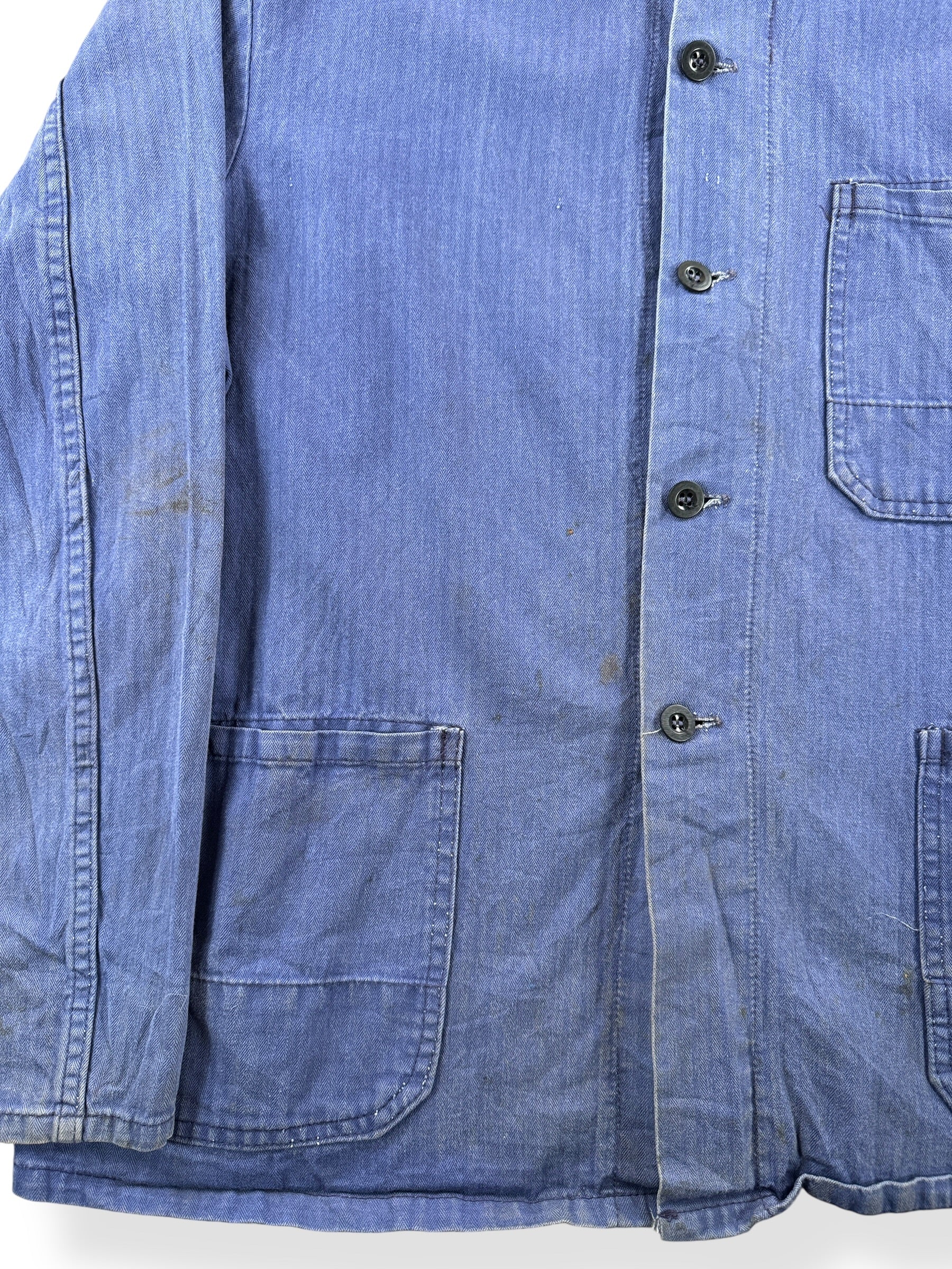 Wear on Vintage Steinhofel HBT French Chore Coat SZ L