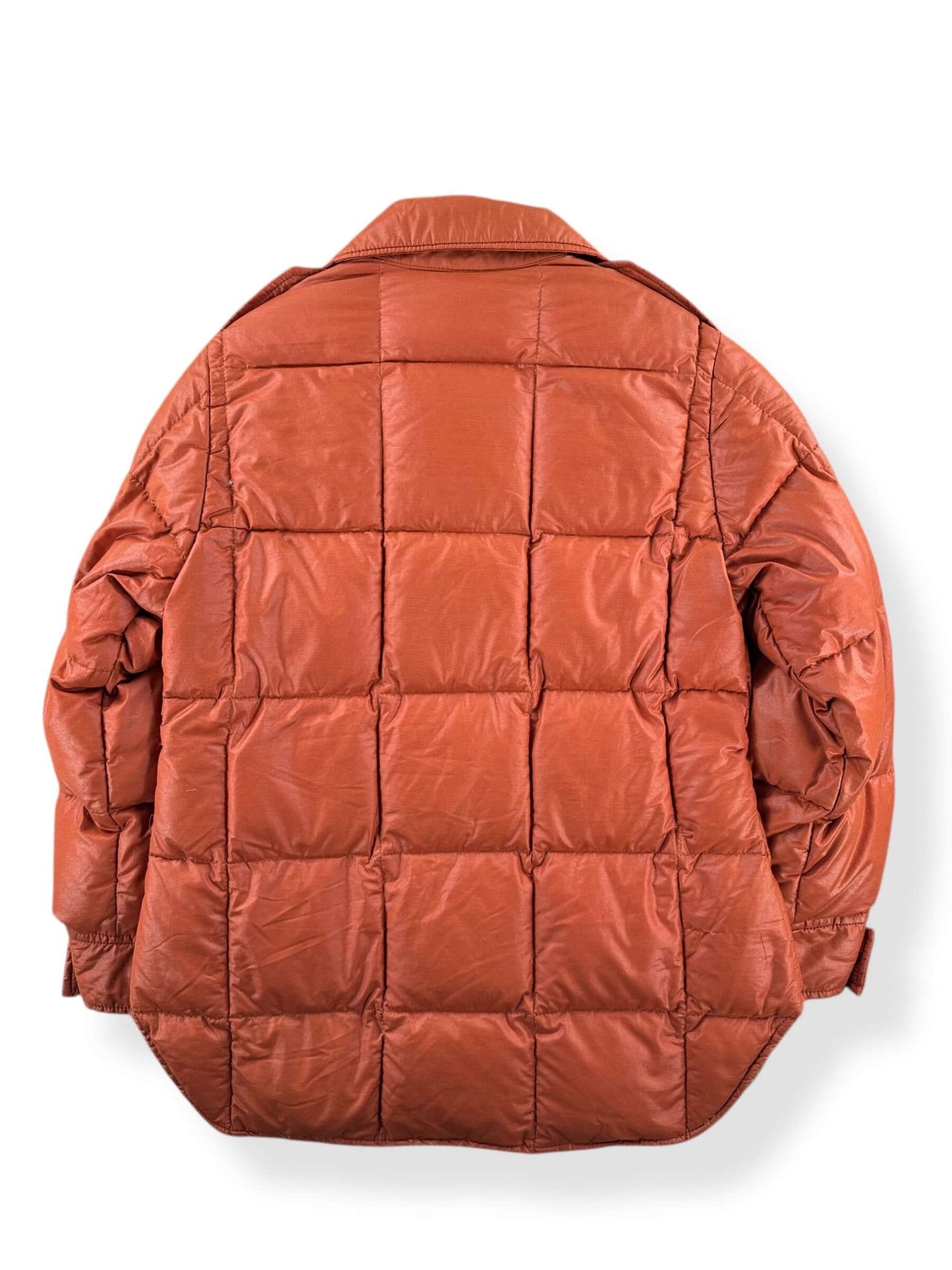 Back of Vintage Quilted Eddie Bauer Shacket SZ S