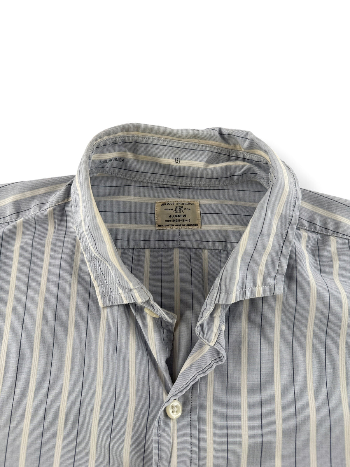 Collar on Vintage J. Crew Oxford Shirt SZ M