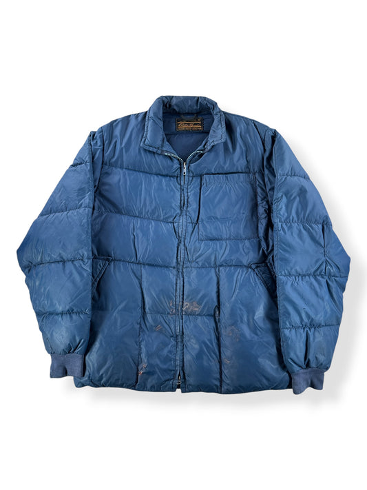 Front of Vintage Eddie Bauer Down Jacket SZ M - AS IS