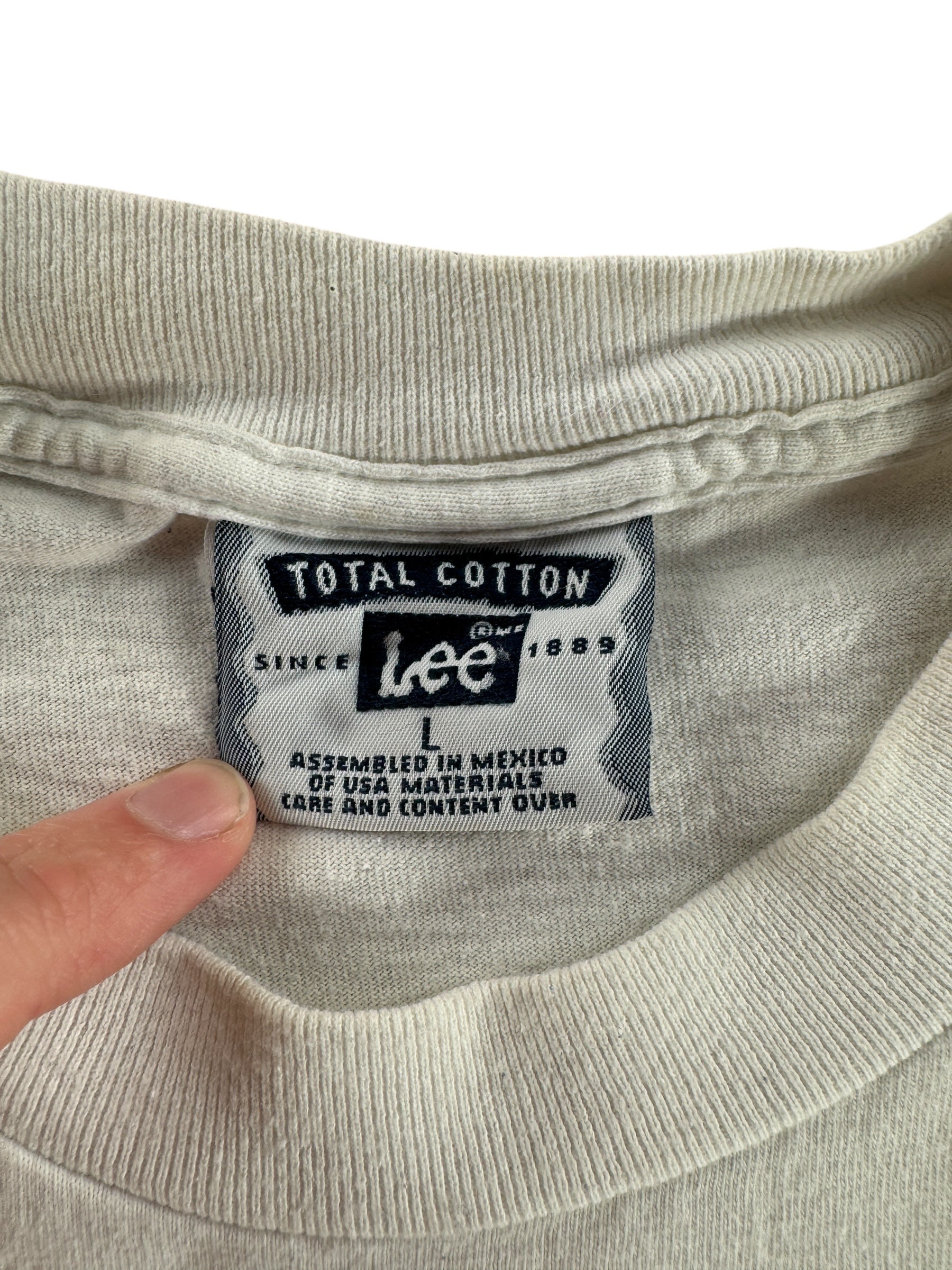 Tag on Vintage Baseball is Timeless Tee SZ L