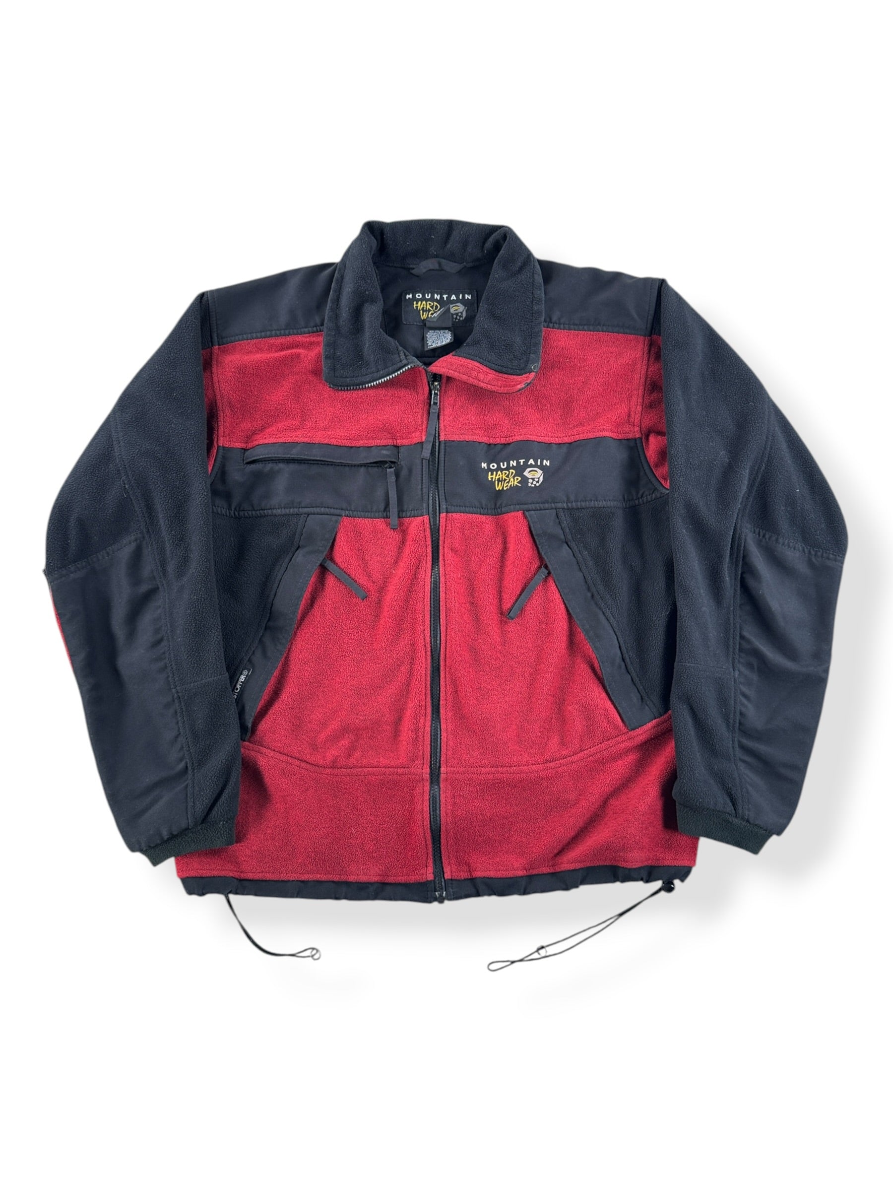 Front of Vintage Mountain Hardware Tech Fleece Jacket SZ L