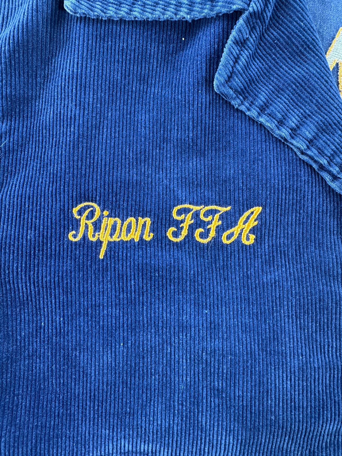 Ripon FFA embroidery on Vintage 80s Wisconsin FFA Jacket SZ M