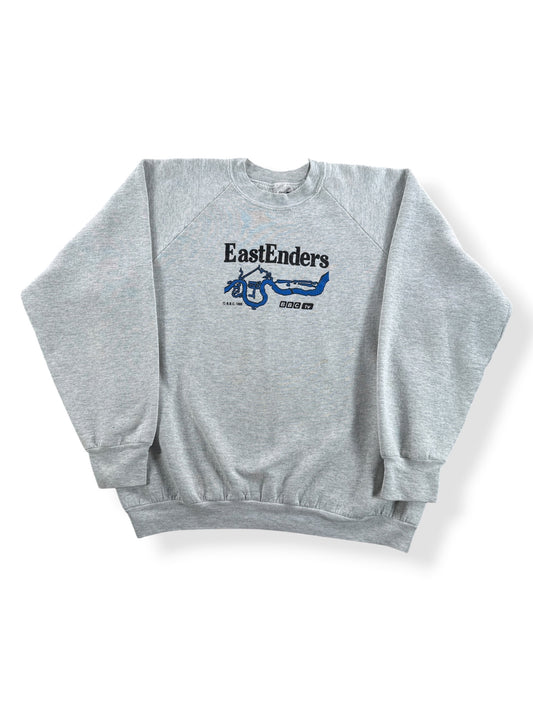 Front of Vintage East Enders BBC TV Crewneck Sweatshirt SZ XL