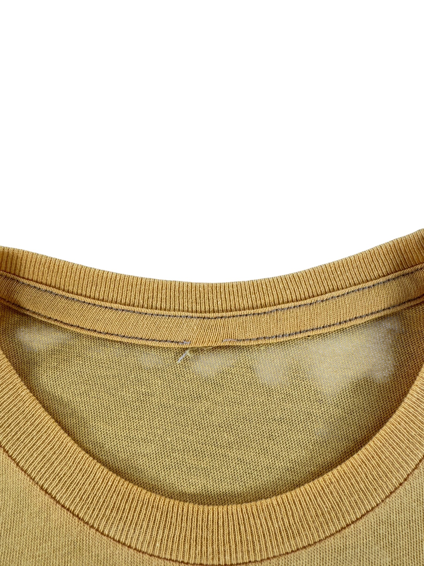 Missing Tag on Vintage UW Huskies Yellow Tee SZ M