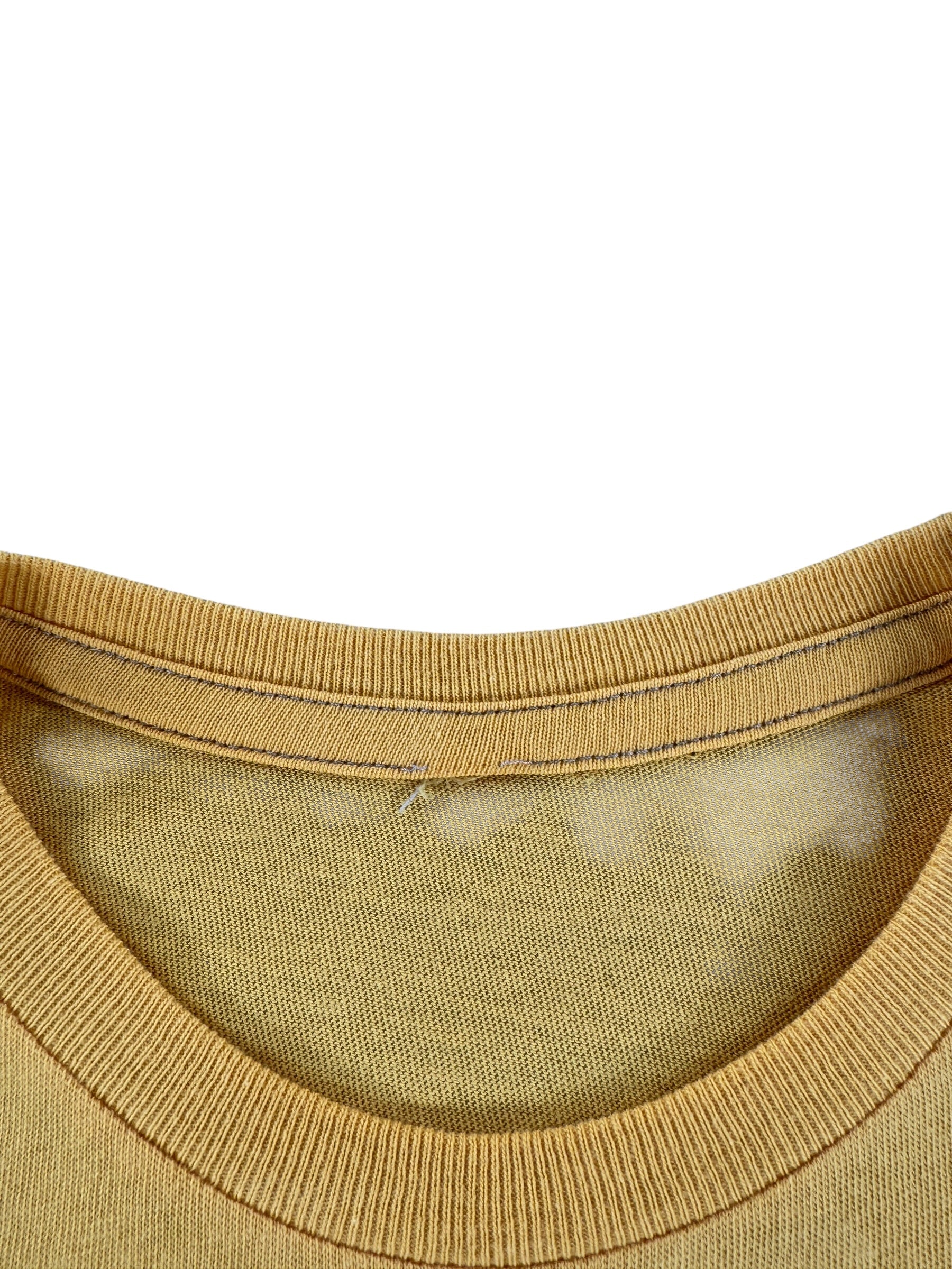Missing Tag on Vintage UW Huskies Yellow Tee SZ M