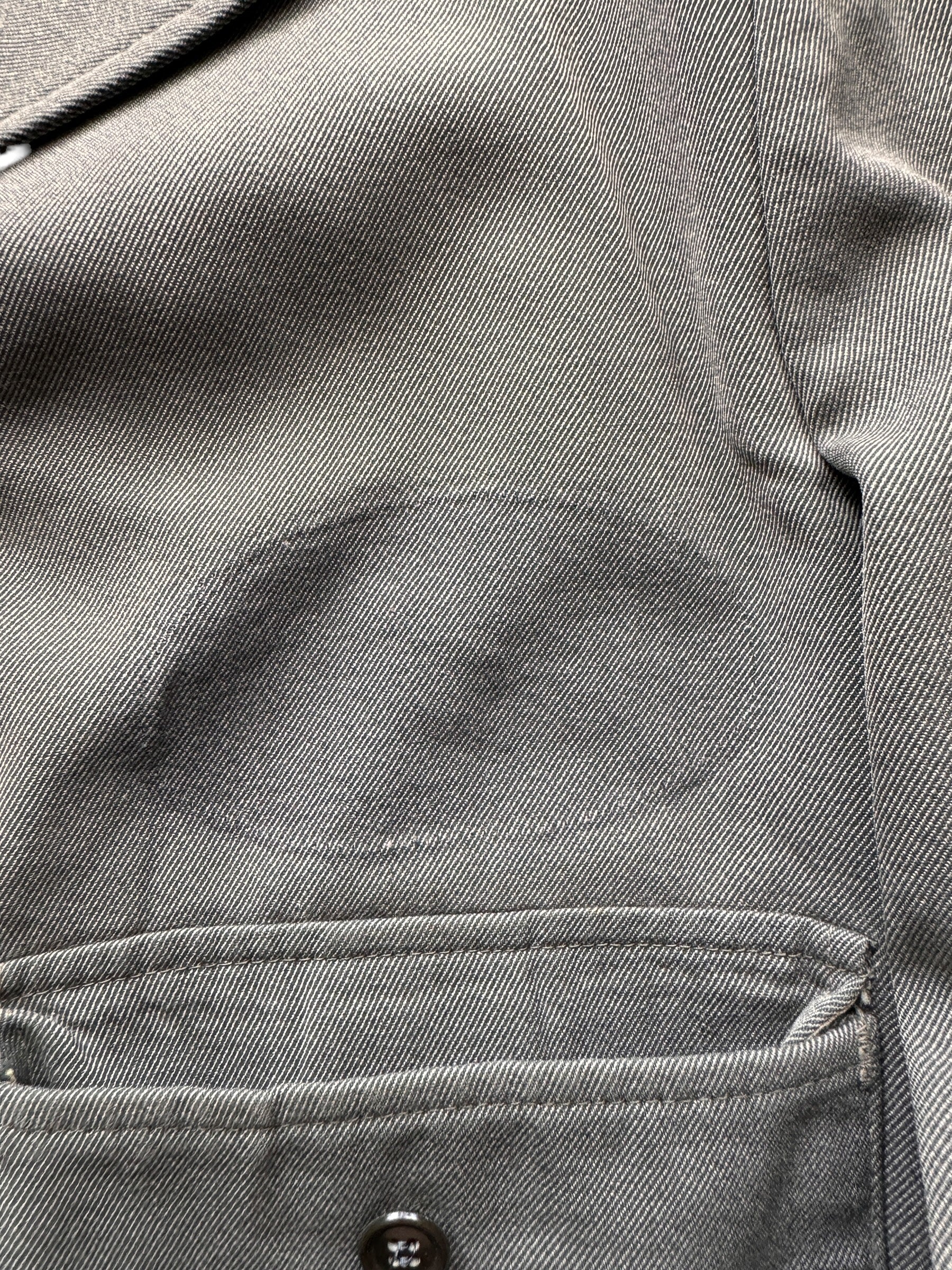 Ghost Patch on Vintage Days Ranger Gabcord Gabardine Work Jacket SZ 40