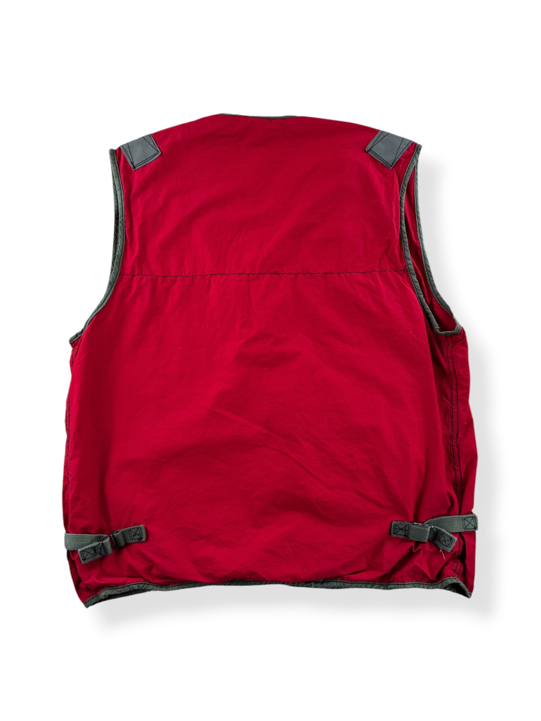 Back of Vintage 1970s Military Flight Deck Preserver Vest SZ M