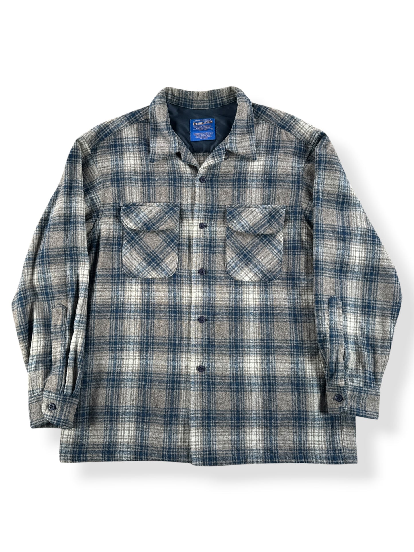 Front of Pendleton Board Shirt SZ L