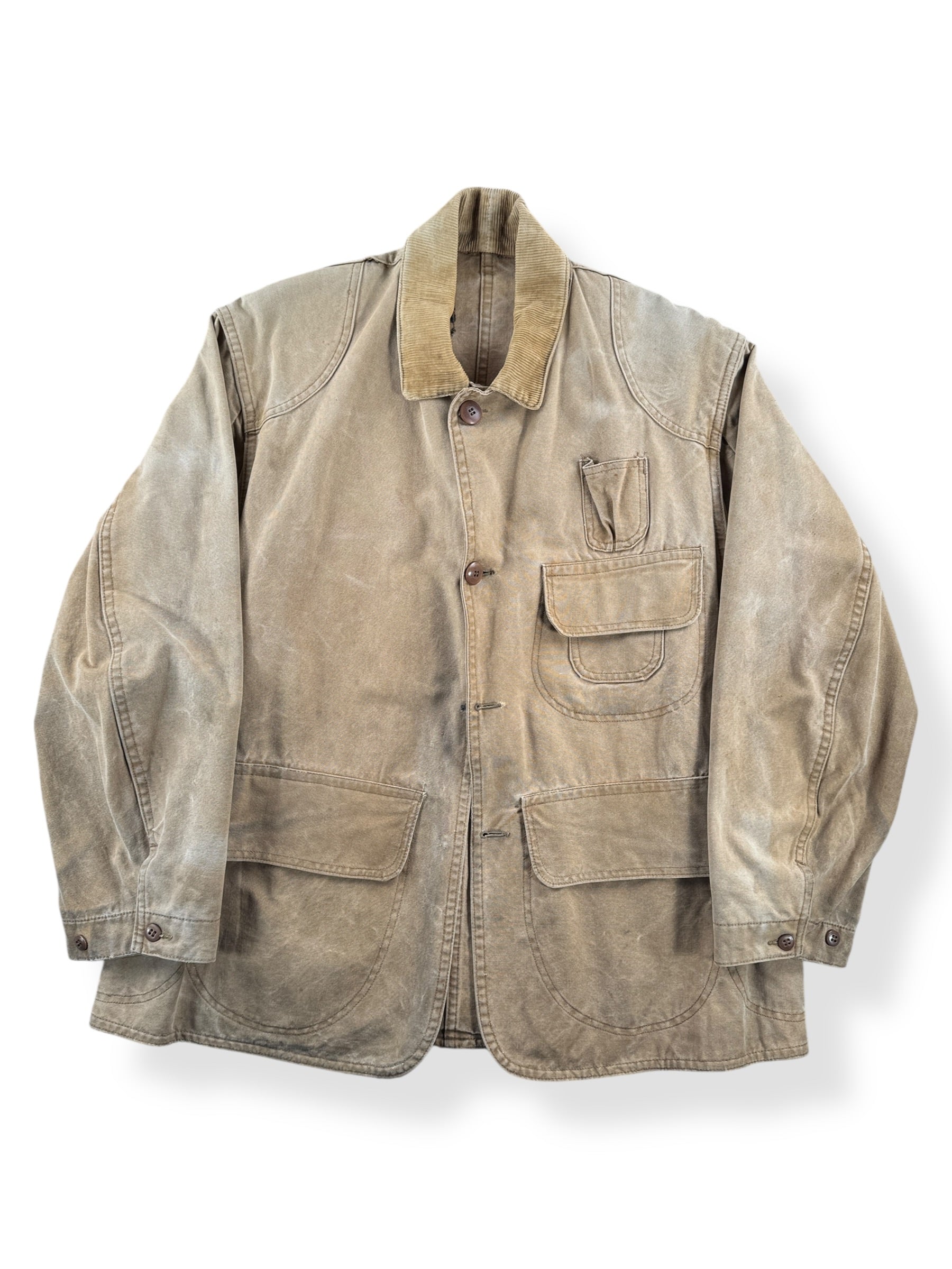Front of Vintage 30s/40s Hunting Jacket SZ L