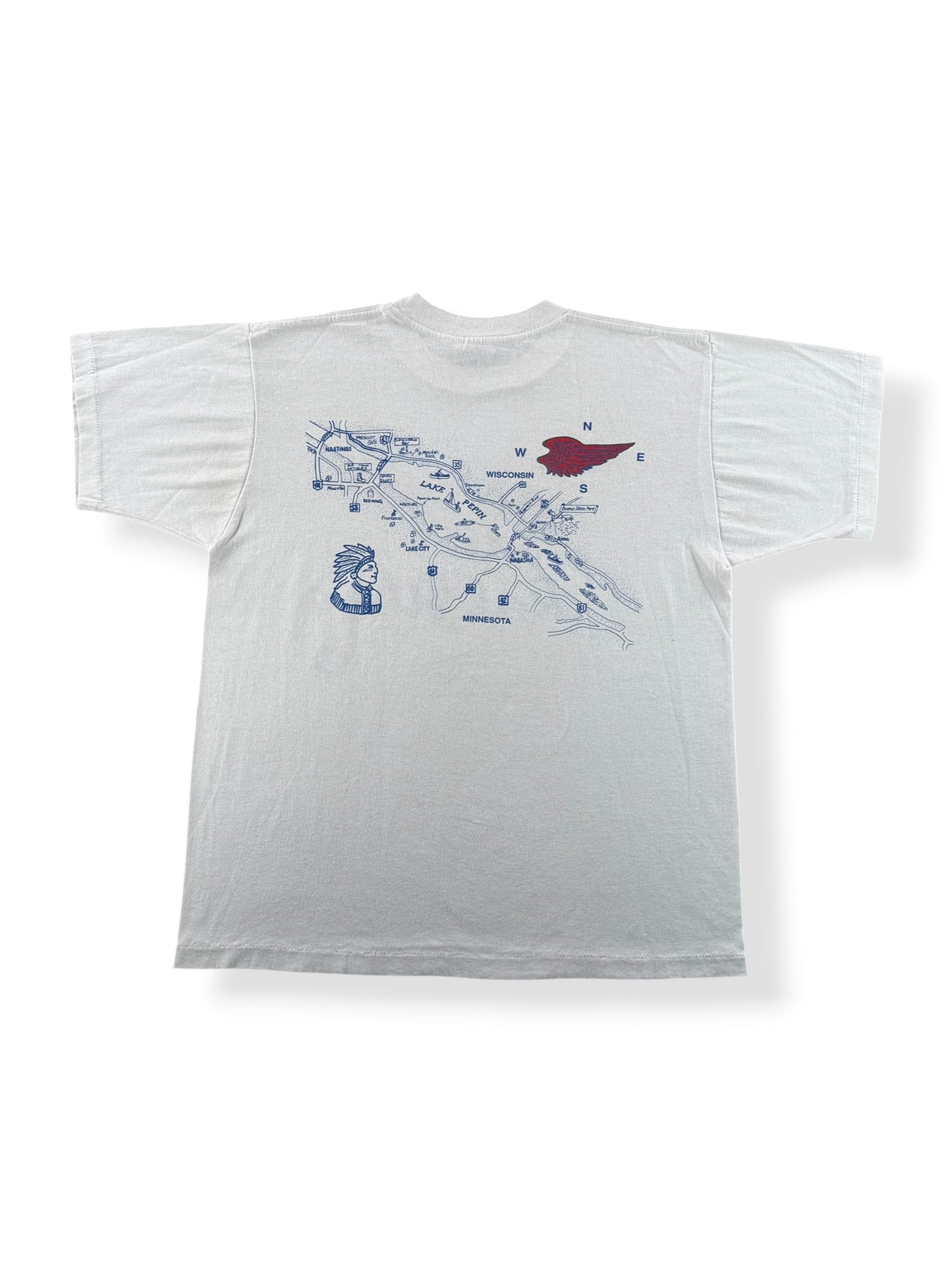 Vintage Red Wing Boot Tee SZ L
