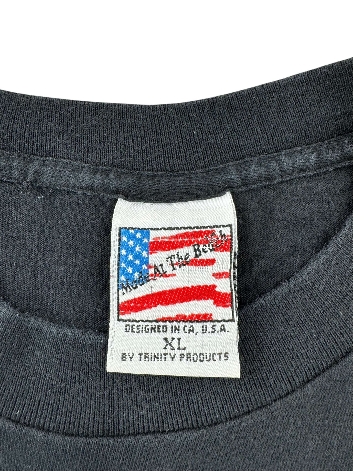 Tag on Vintage Black Panther Tee SZ XL