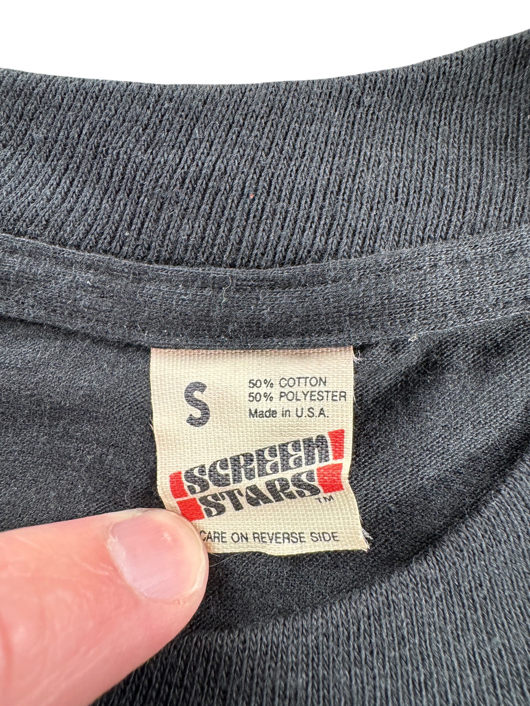 Tag on Vintage Harley Davidson Service School Milwaukee Tee SZ S (Fits XS)