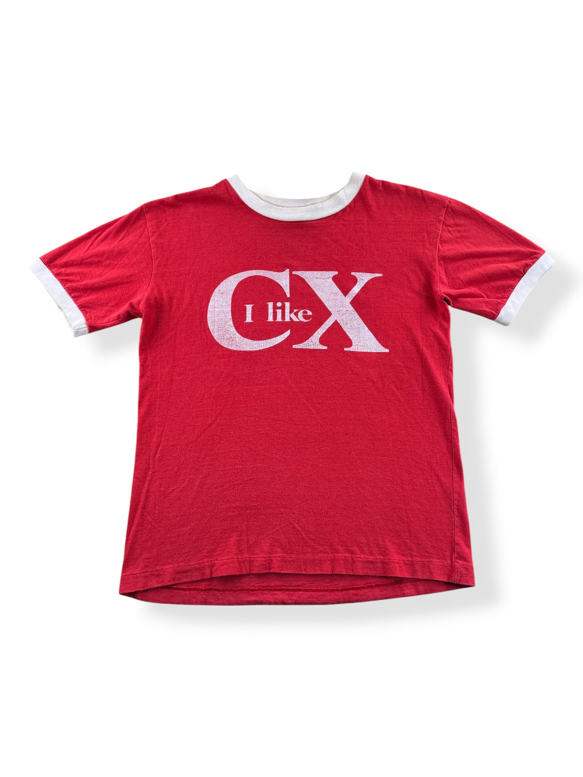Front of Vintage I Like CX Tee SZ S