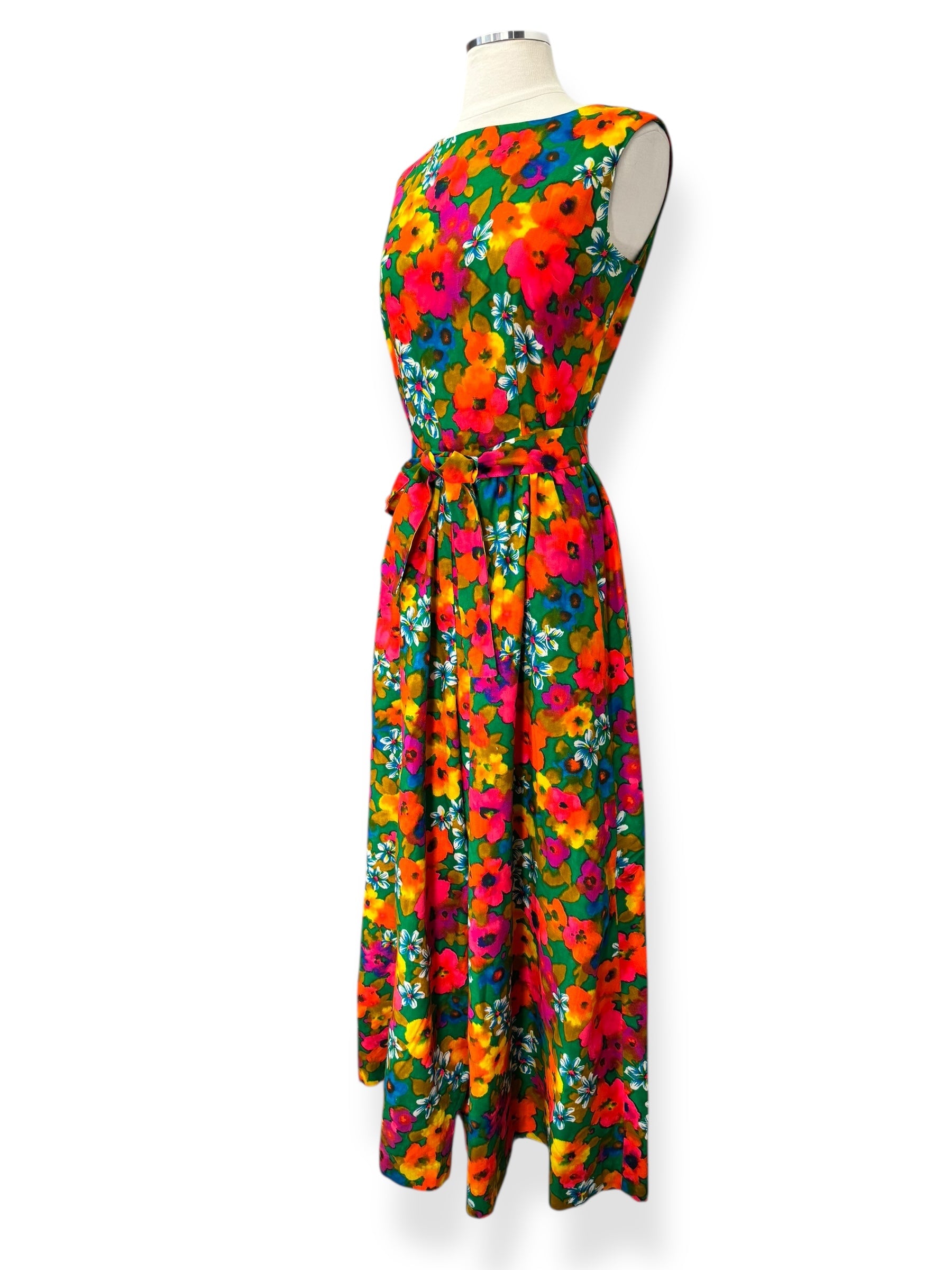 Side 1960s Sun Fashions Palazzo Jumpsuit S