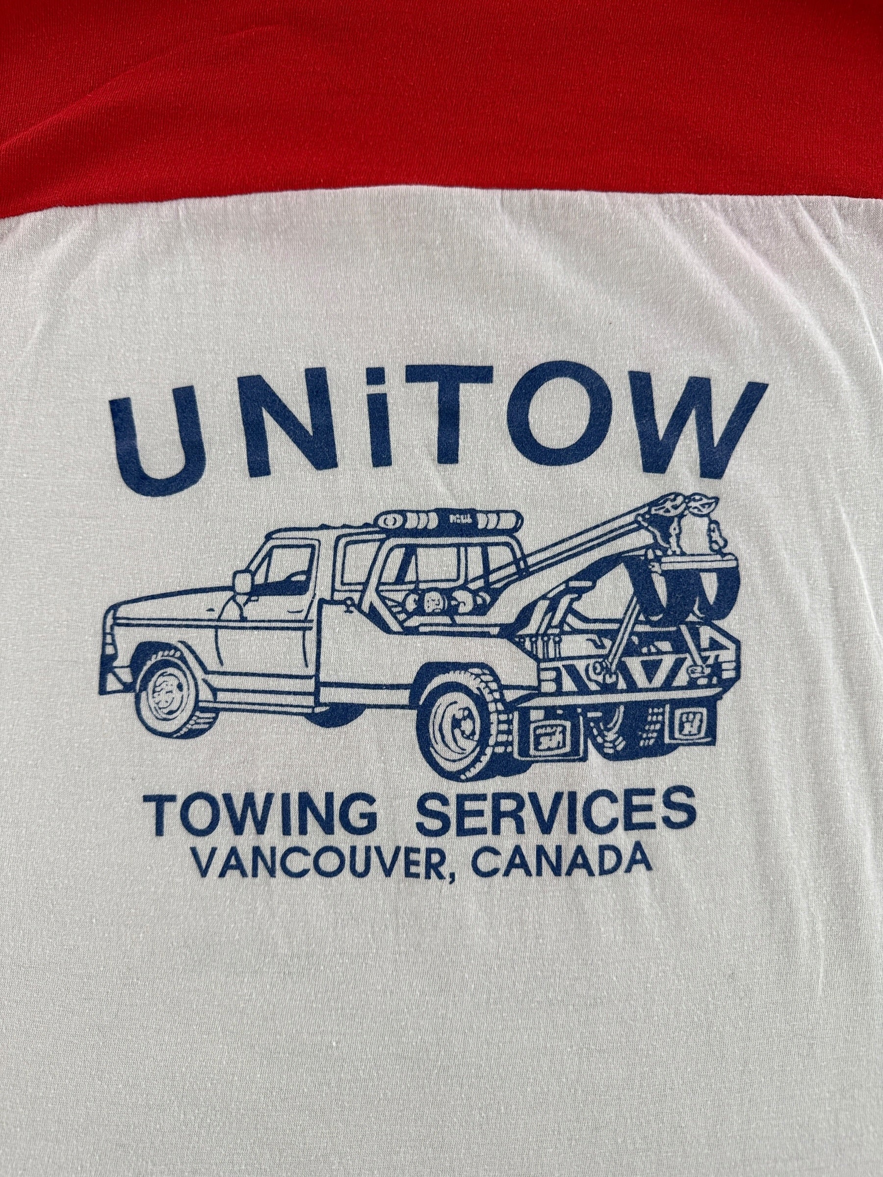 Back Graphic of Vintage Vancouver Team Challenge Tee SZ XL (Fits L)