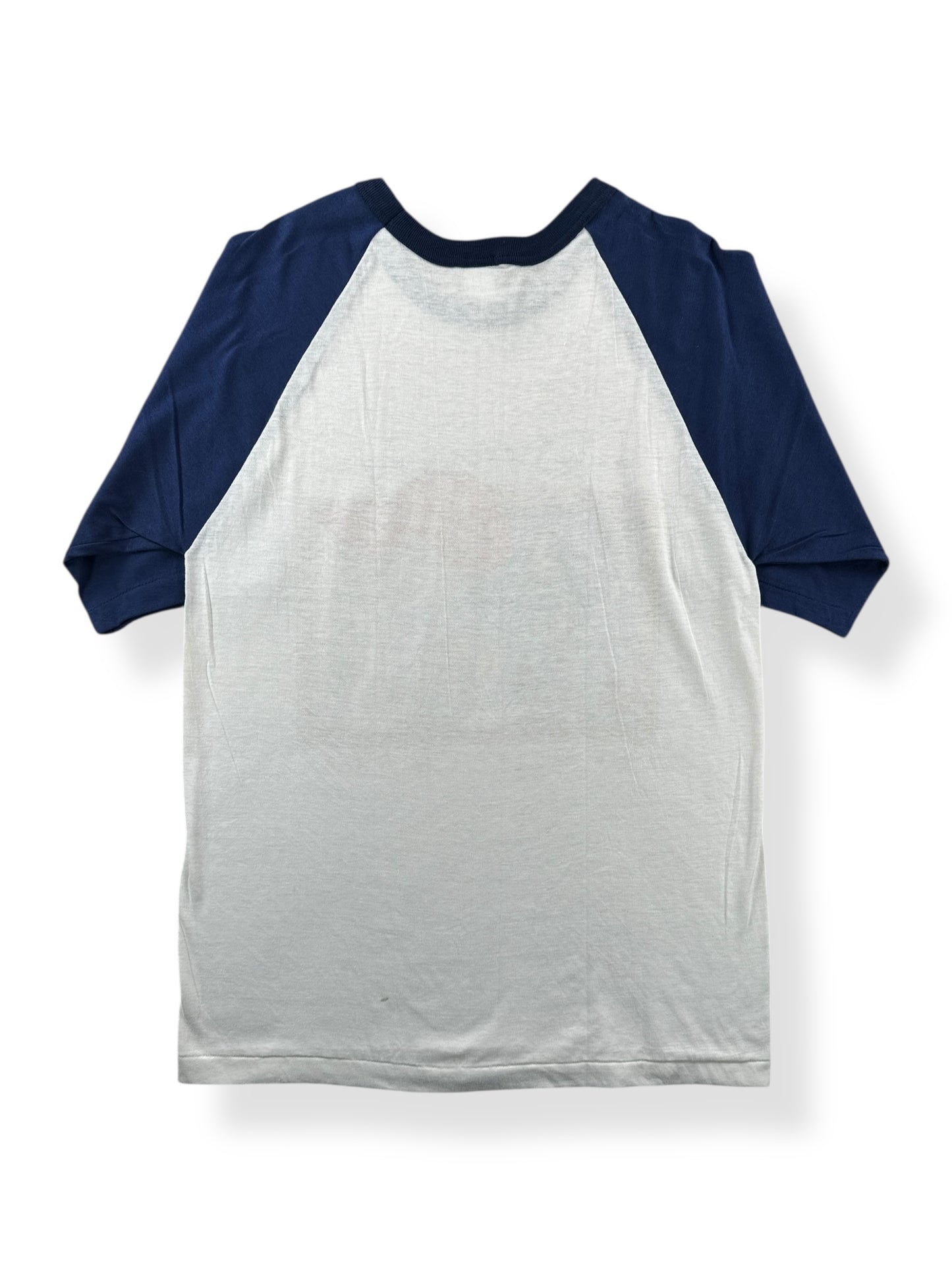 Back of Vintage Electric Light Orchestra Discovery Raglan Tee SZ M