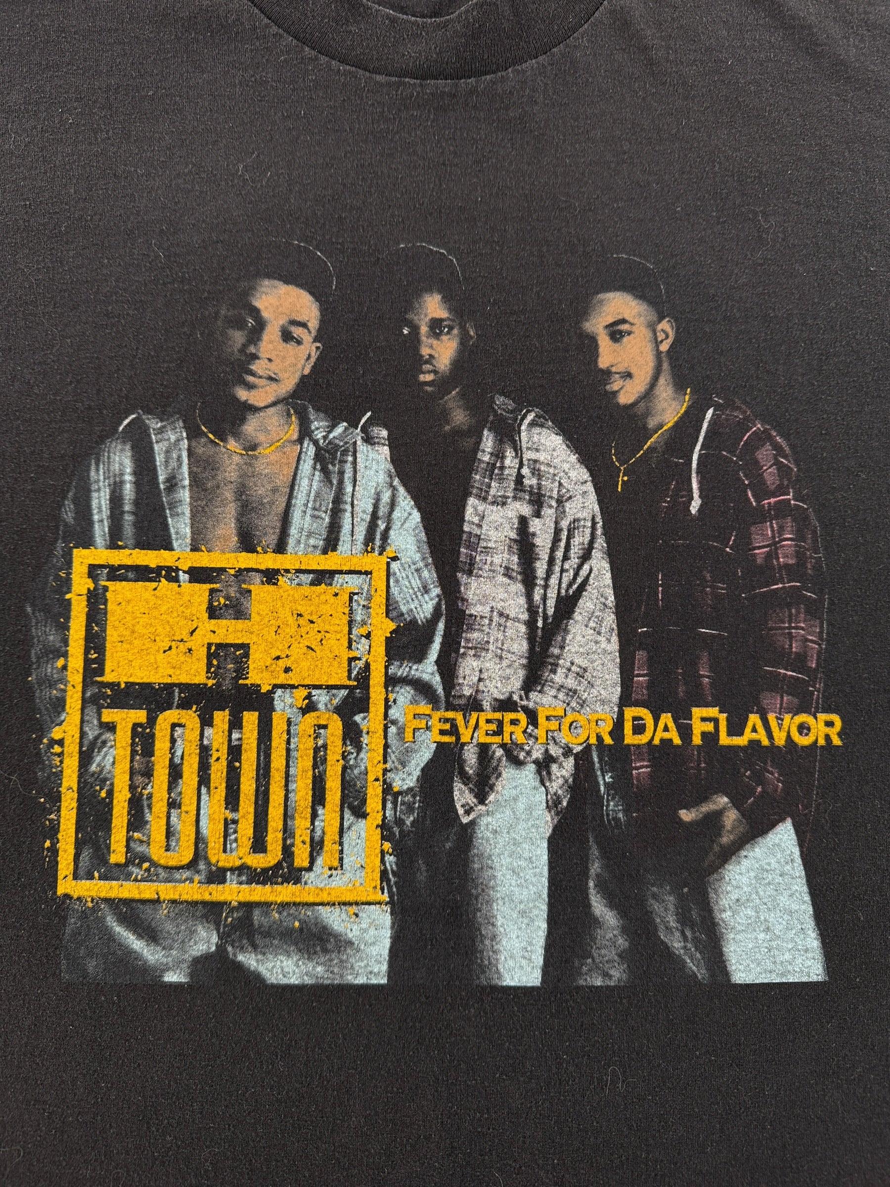 Graphic of Vintage H-Town Fever For Da Flavor Tee SZ XL