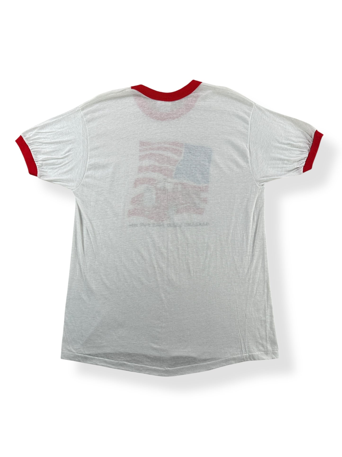 Back of Vintage Oakland Fire Truck Run Ringer SZ L