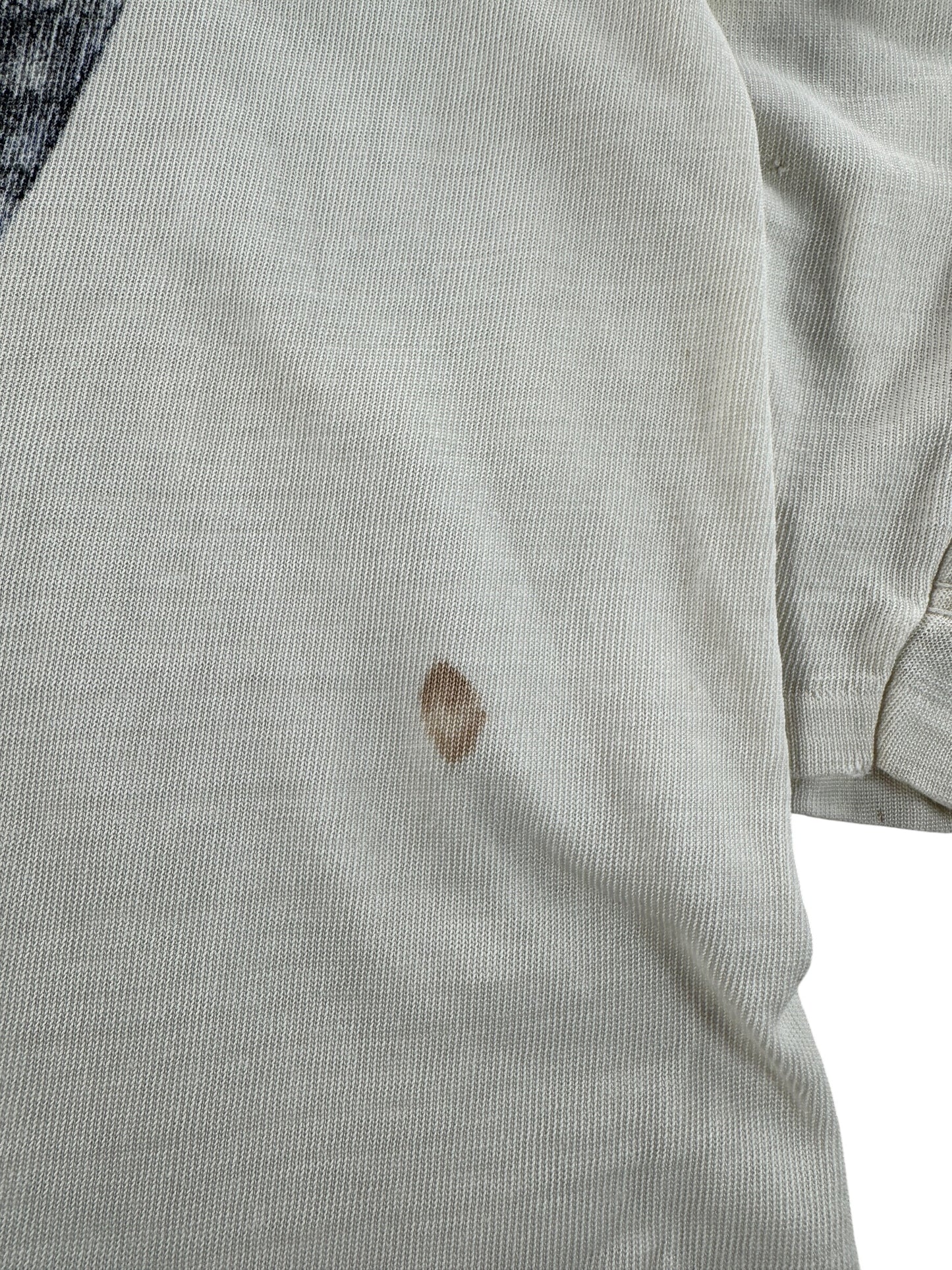 Stain on Vintage 50s Henry's Bakery Jersey