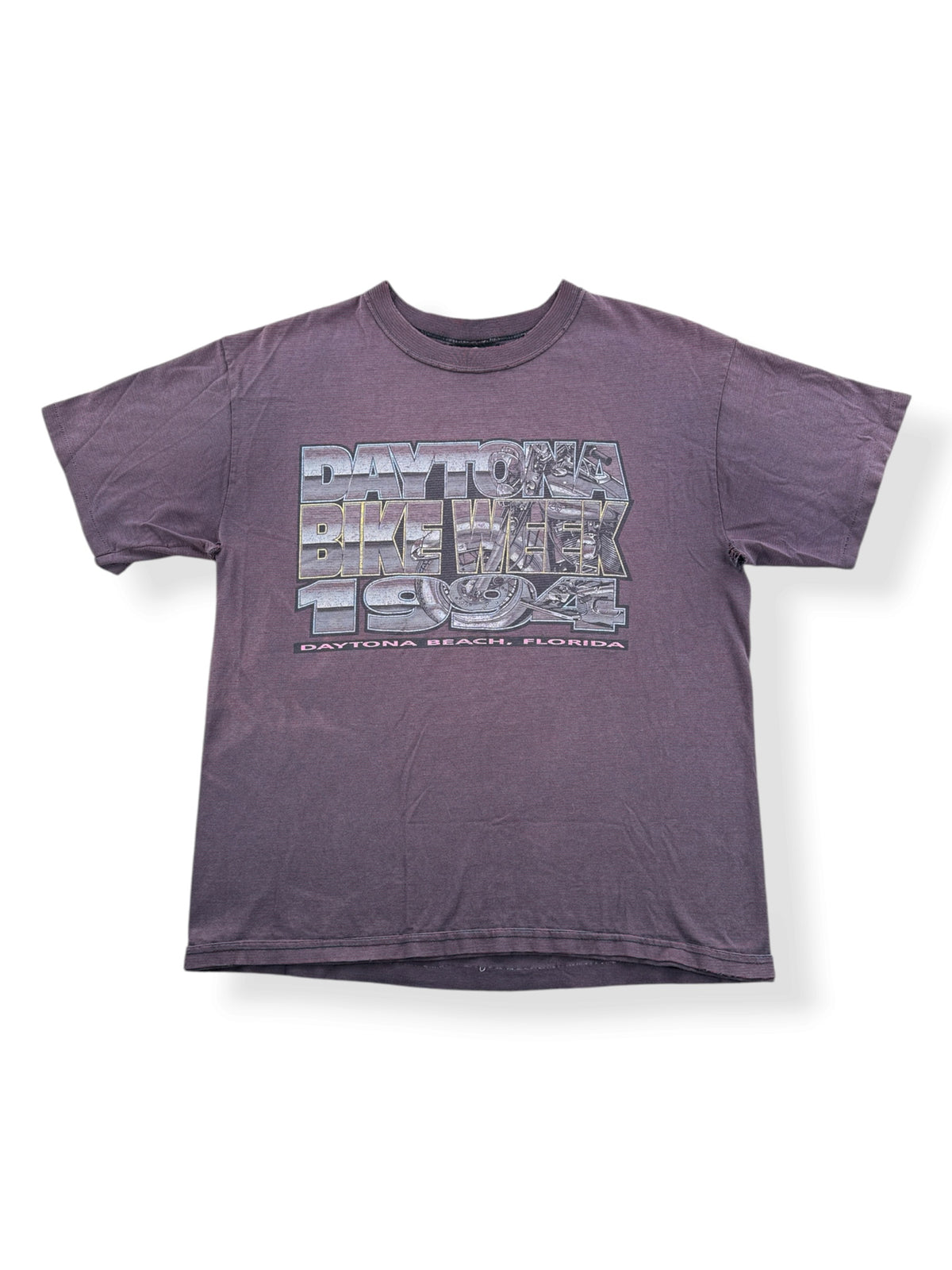 Front of Vintage '94 Daytona Bike Week Tee SZ L