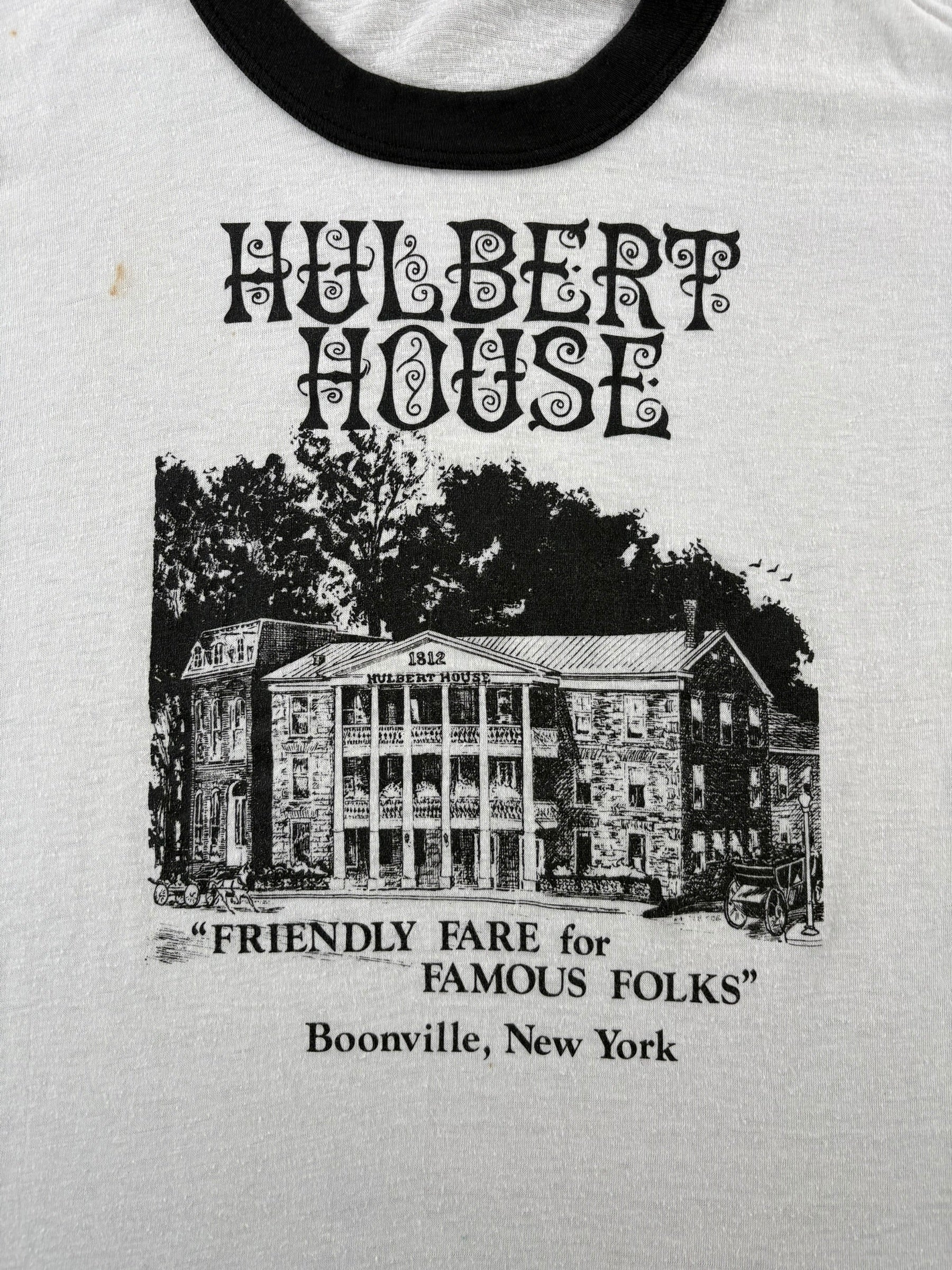 Graphic of Vintage Hulbert House Ringer SZ L (Fits S/M)